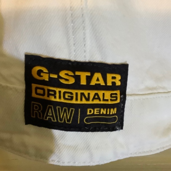 G-Star Raw White Jean Jacket L - Picture 4 of 5